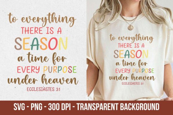 Bible Verse Fall Christian SVG PNG