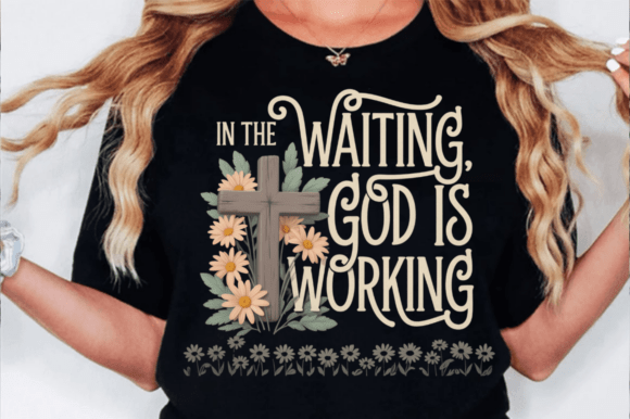 Boho Floral Christian PNG: Wildflower T-Shirt Designs