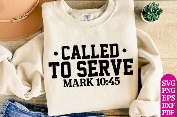 Called to Serve Trendy Christian Shirts