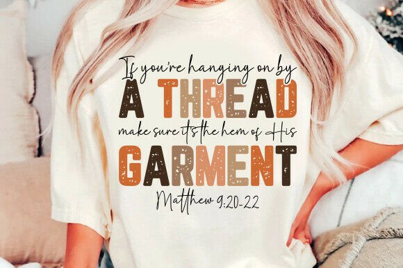 Hem of His Garment PNG, Christian Faith